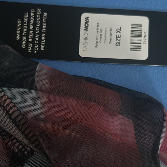 Multicolored blouse, XL - Picture 2 of 3